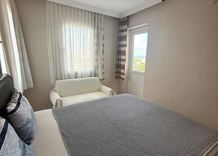 Апартаменты Sea View W Garden 50m To Sarimsakli Айвалык